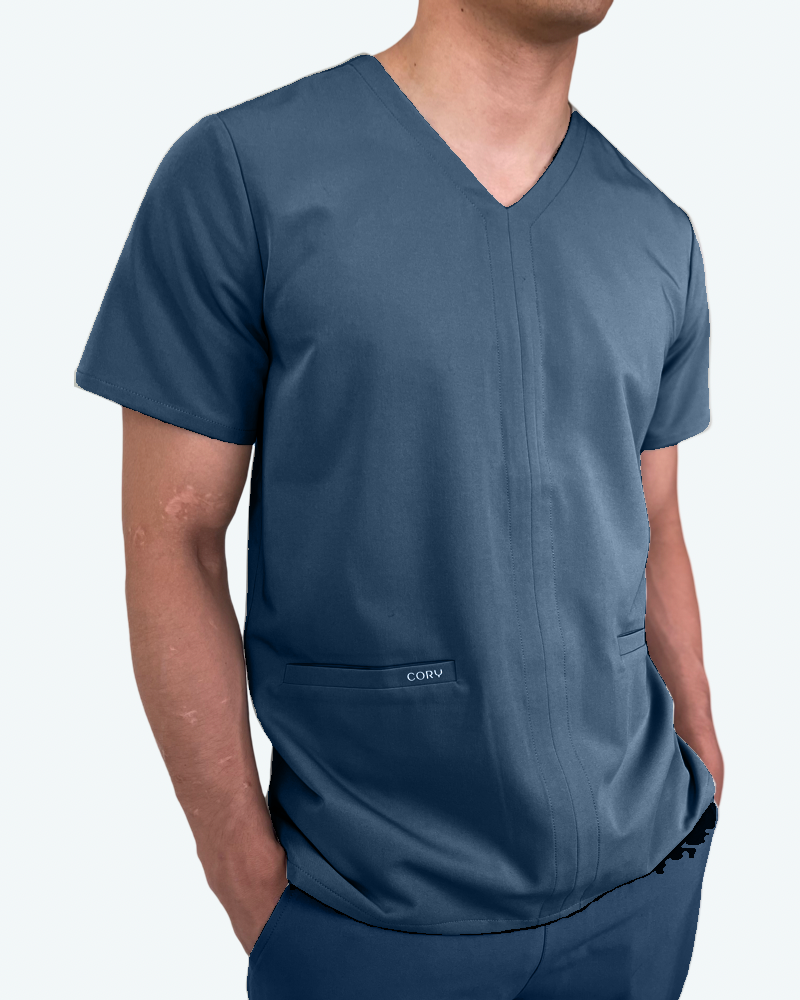 
                  
                    MENS V-neck Scrub Top
                  
                