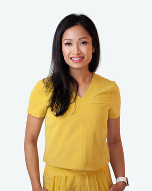 
                  
                    Essential V-Neck Single Pocket Scrub Top
                  
                